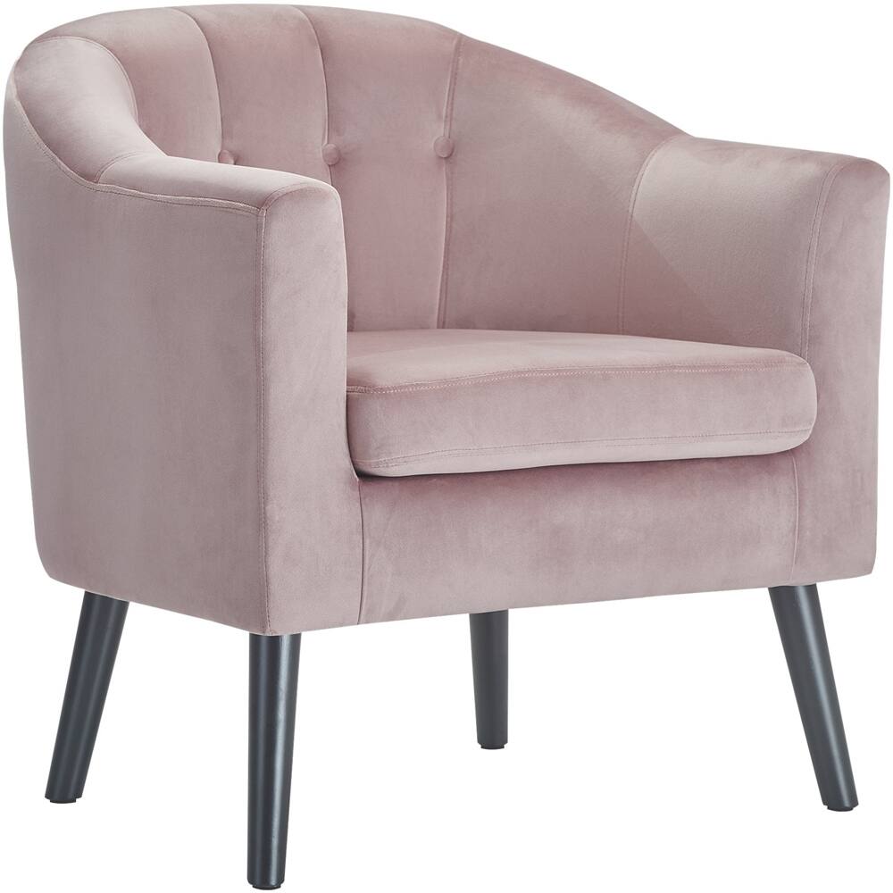 Left. Adore Decor - Casual Armchair - Pink.
