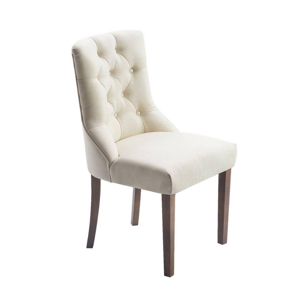 Left. Finch - Dining Chairs (Set of 2) - Cream.