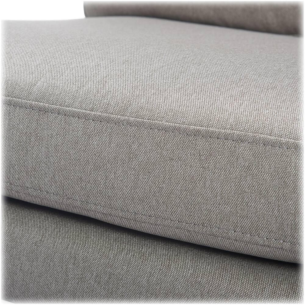 Alt View 15. Finch - Contemporary Mid-Century Armchair - Gray/Bronze.