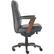 Alt View 13. La-Z-Boy - Dawson Faux Leather and Wood Frame Executive Chair - Black.