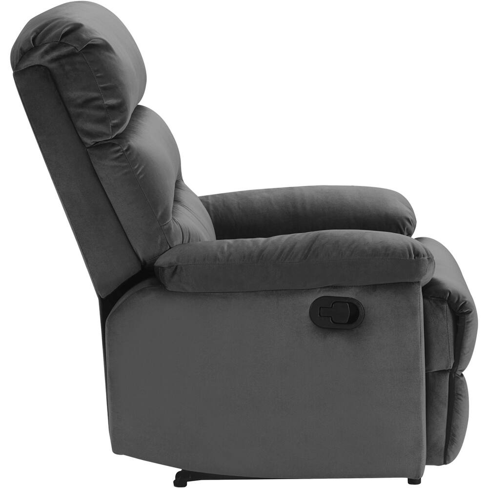 Alt View 13. Click Decor - Recliner - Dark Gray.