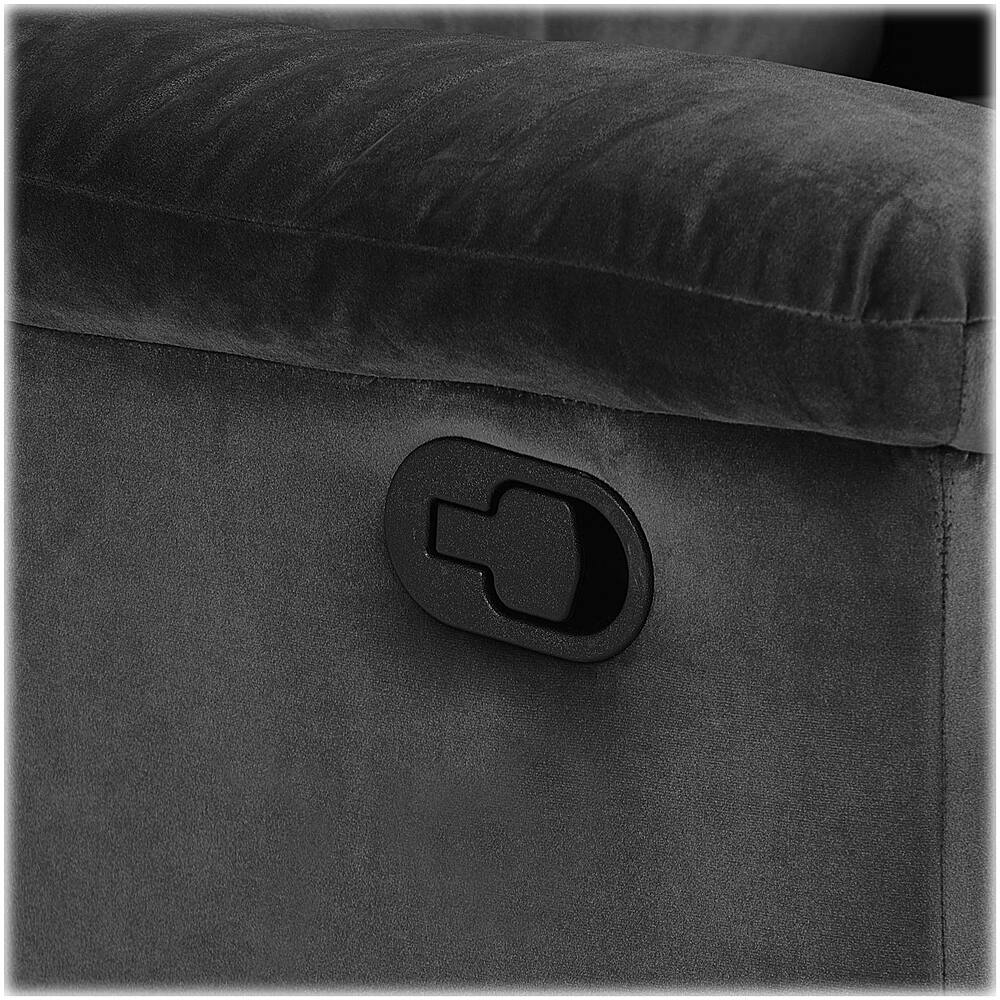 Alt View 16. Click Decor - Recliner - Dark Gray.