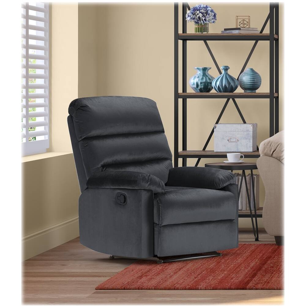 Alt View 18. Click Decor - Recliner - Dark Gray.