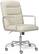 Angle. Finch - Franklin Bonded Leather Office Chair - Ivory.