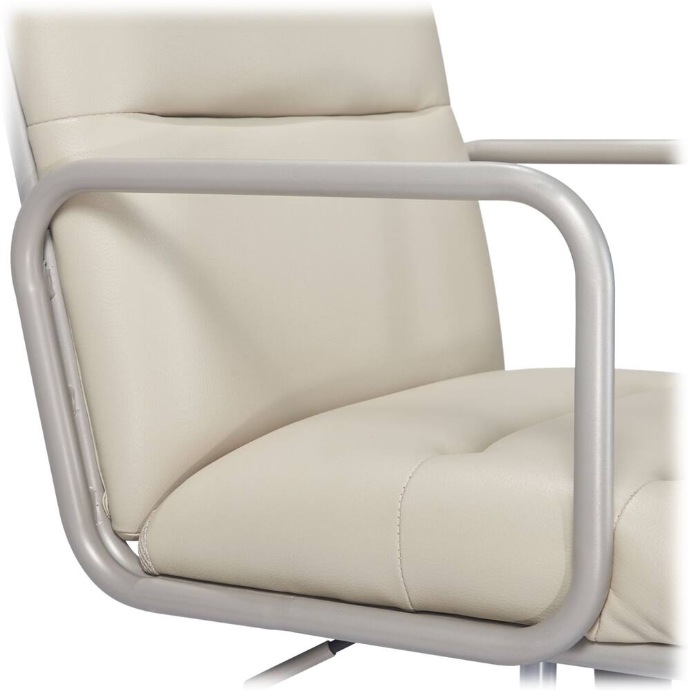 Alt View 17. Finch - Franklin Bonded Leather Office Chair - Ivory.