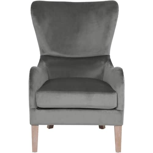 Elle Decor - Armchair - Two-Tone Gray