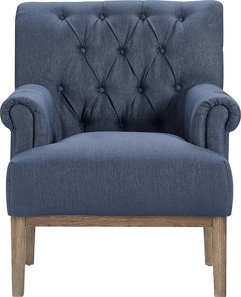 Best Buy Finch Westport Vintage Accent Chair French Blue UPH20064C