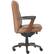 Alt View 13. La-Z-Boy - Dawson Faux Leather and Wood Frame Executive Chair - Saddle Brown.