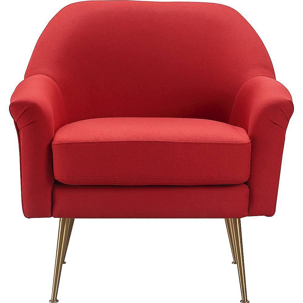 Best Buy Elle Decor Ophelia Lounge Chair French Red UPH10060A