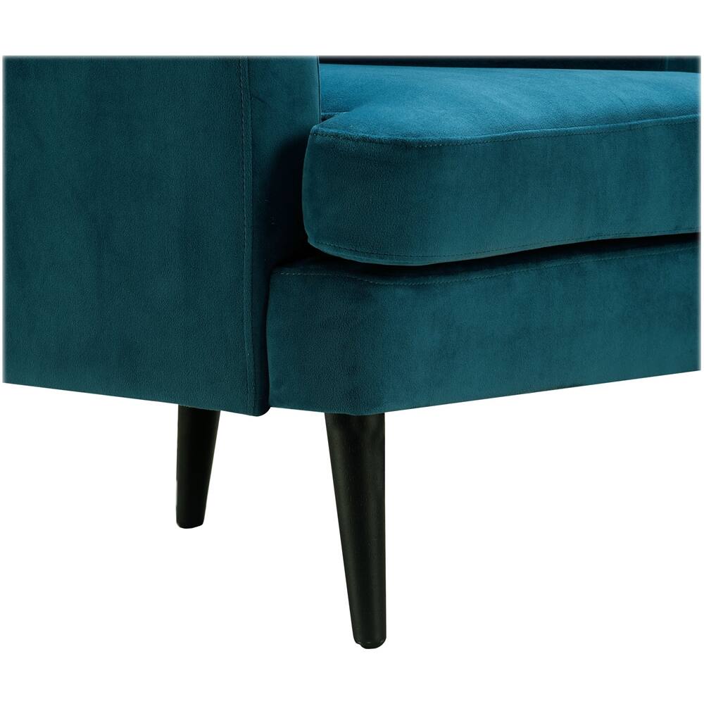 Alt View 17. Elle Decor - Traditional Wing Chair - French Teal.