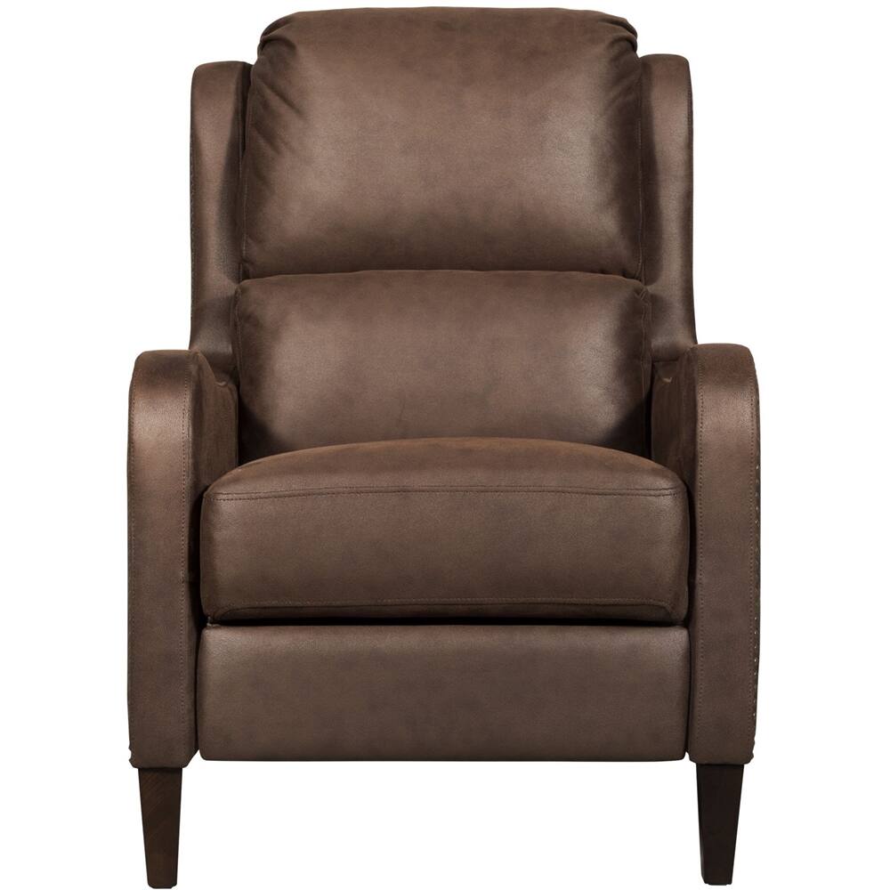 Front. Finch - Recliner - Saddle Brown.