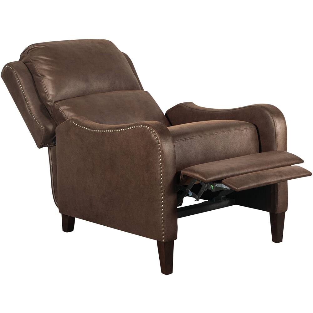 Alt View 16. Finch - Recliner - Saddle Brown.