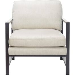 Tommy Hilfiger - Mid-Century Linen Accent Chair - Neutral