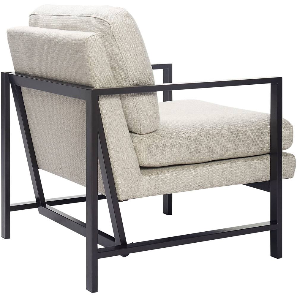 Alt View 12. Tommy Hilfiger - Mid-Century Linen Accent Chair - Neutral.
