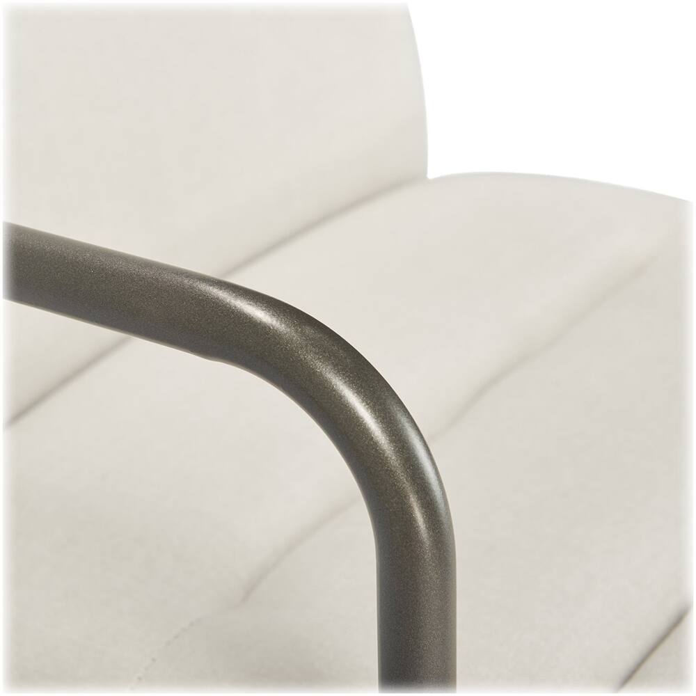 Alt View 15. Finch - Franklin Bonded Leather Office Chair - Cream.
