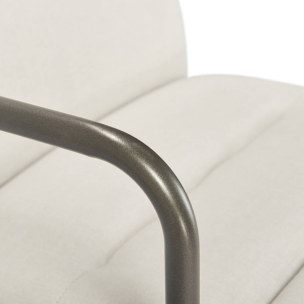 Alt View 17. Finch - Franklin Bonded Leather Office Chair - Cream.