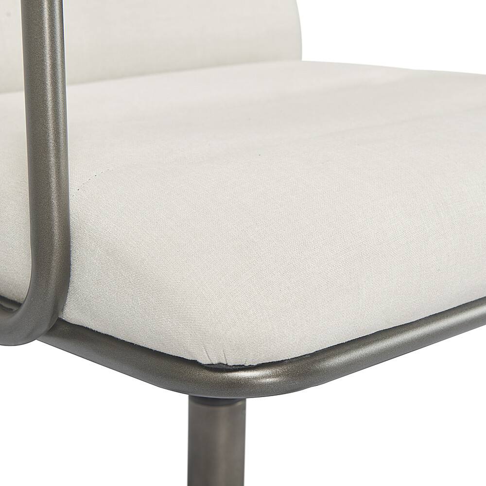 Alt View 18. Finch - Franklin Bonded Leather Office Chair - Cream.