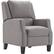 Alt View 11. Click Decor - Modern Recliner - Gray.