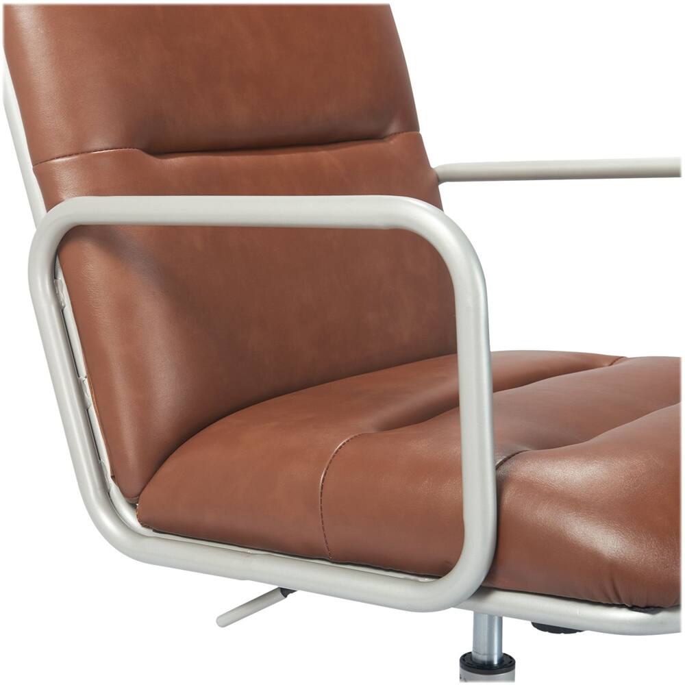 Alt View 15. Finch - Franklin Bonded Leather Office Chair - Brown.