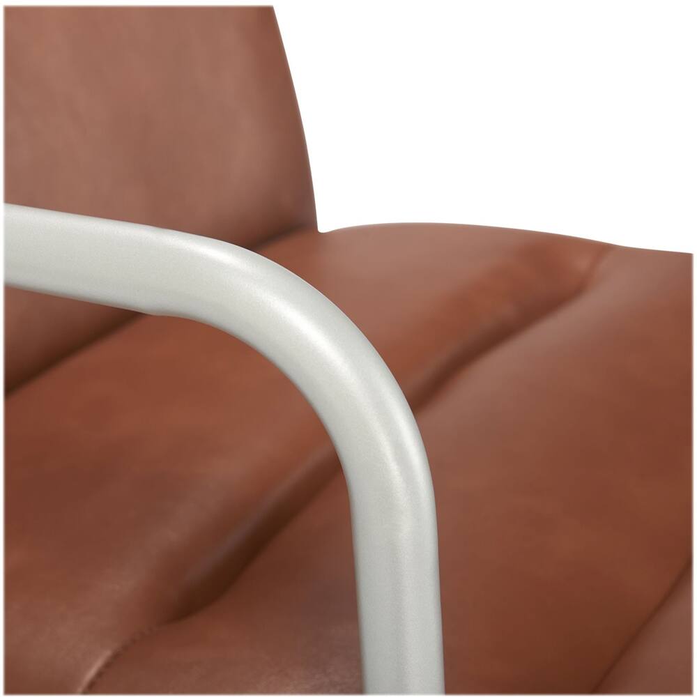 Alt View 16. Finch - Franklin Bonded Leather Office Chair - Brown.