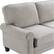 Alt View 18. Serta - Copenhagen L-Shaped Reversible Fabric 2-Piece Sectional - Light Gray.