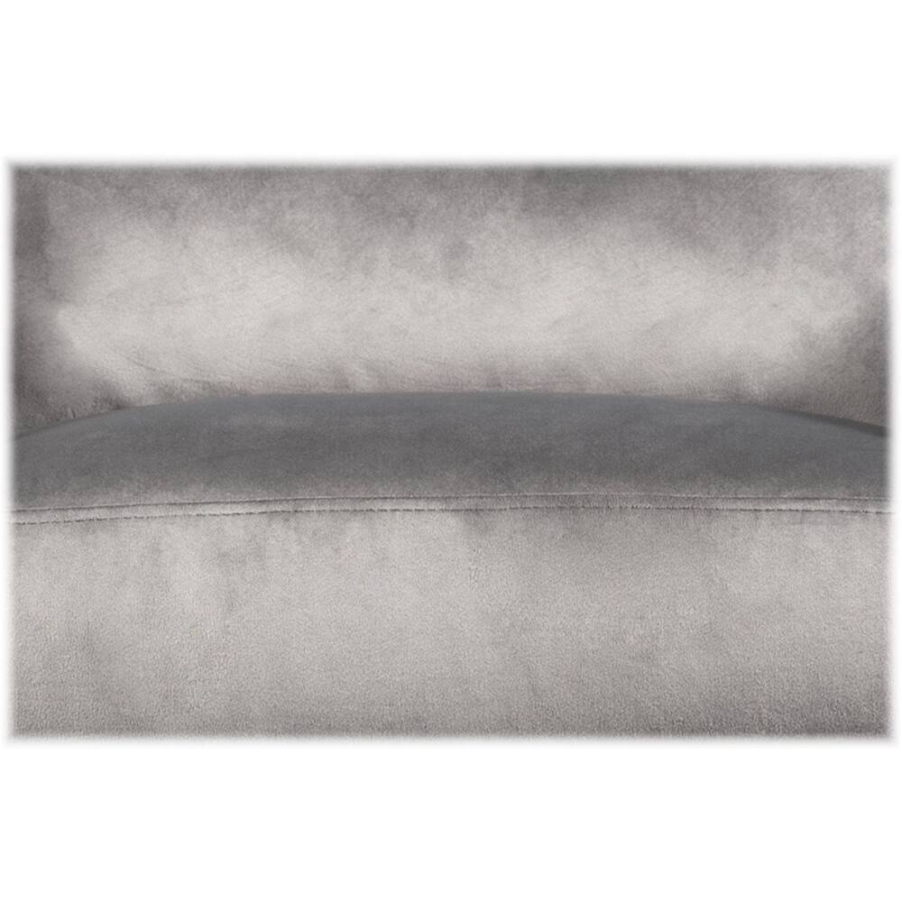 Alt View 15. Finch - Modern Recliner - Linen/Smoke Gray Velvet.