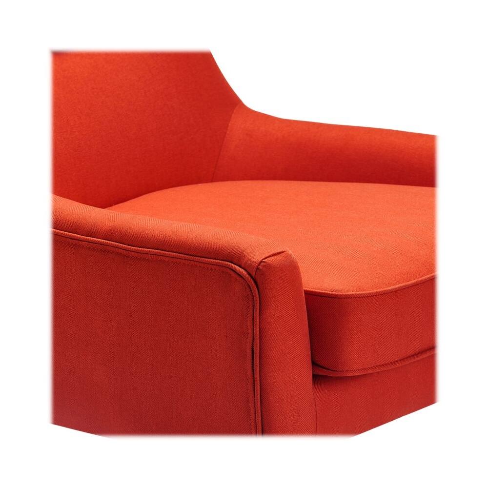 Alt View 15. Finch - Mid-Century Modern Armchair - Orange.