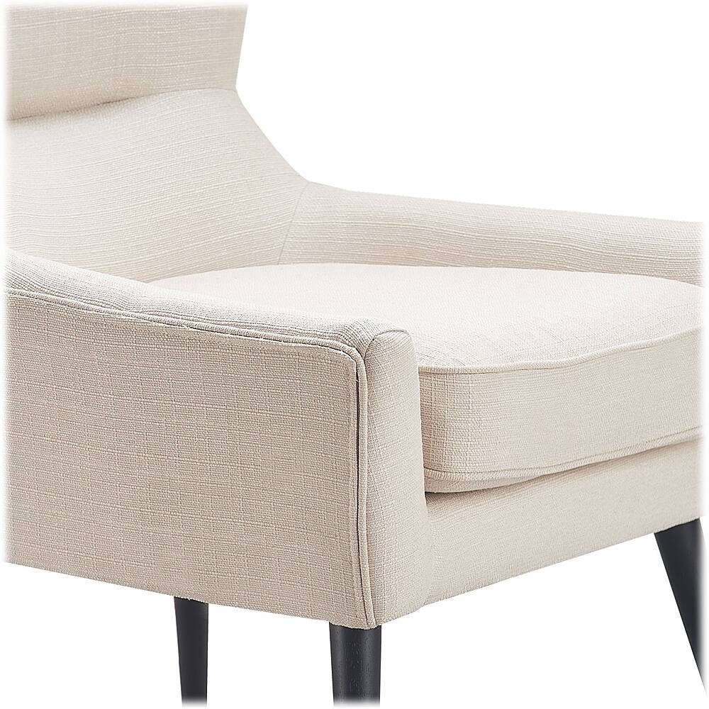 Alt View 16. Finch - Classic Wing Chair - Ivory.