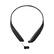 Front. LG - TONE Ultra a HBS-830 Wireless In-Ear Headphones - Black.