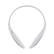 Front. LG - TONE Ultra a HBS-830 Wireless In-Ear Headphones - White.