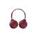 Front. TCL - MTRO series MTRO200BTRD Wireless On-Ear Headphones - Burgundy Crush.