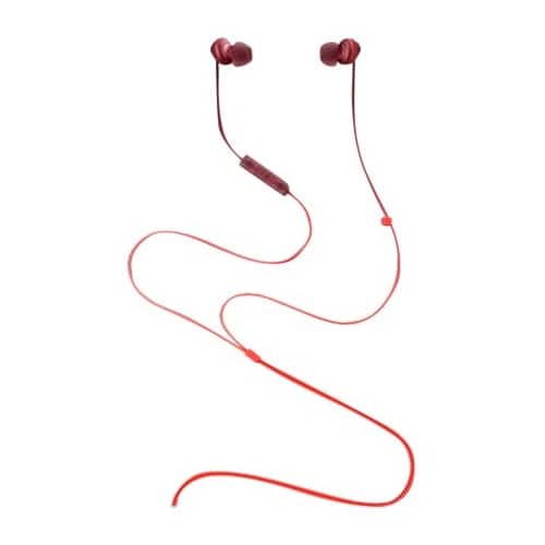 Front. TCL - SOCL series SOCL300OR Wired In-Ear Headphones - Sunset Orange.