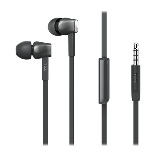 TCL - MTRO series MTRO100BK Wired In-Ear Headphones - Shadow Black was $19.99 now $14.99 (25.0% off)
