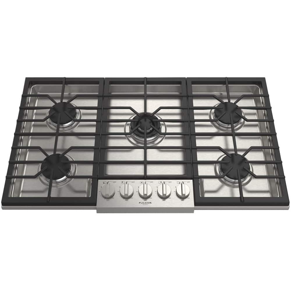 Fulgor Milano Distinto 36" Gas Cooktop with 5 Burners Stainless steel
