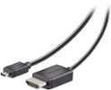 Insignia™ - 8’ Micro HDMI Cable to HDMI - Black