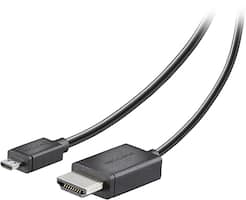 Insignia™ - 8' HDMI-to-Micro HDMI Cable - Black - Front_Standard
