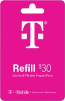 T-Mobile - $30 Refill Code (Immediate Delivery) [Digital] - Front_Zoom