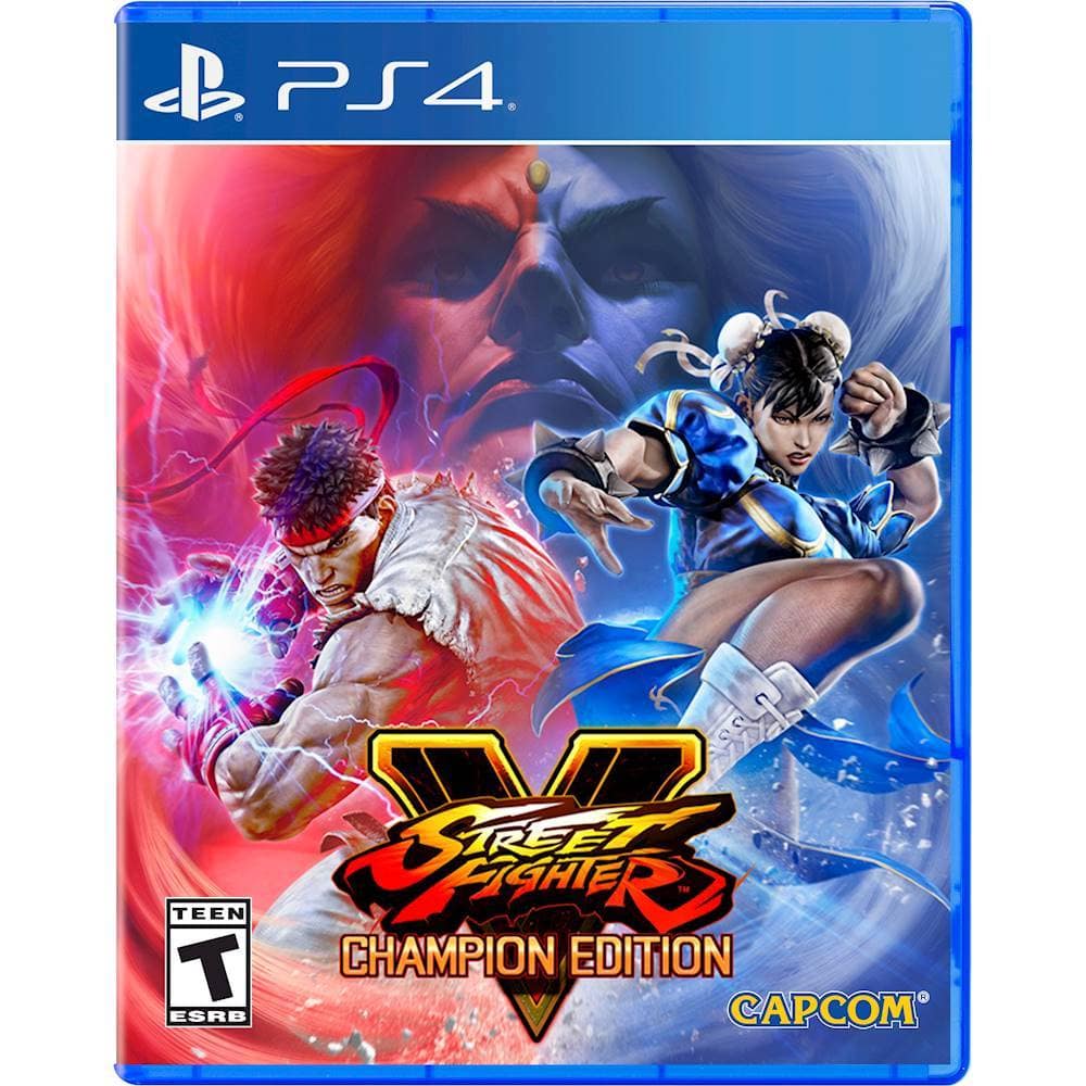 Front. Capcom - Street Fighter V.