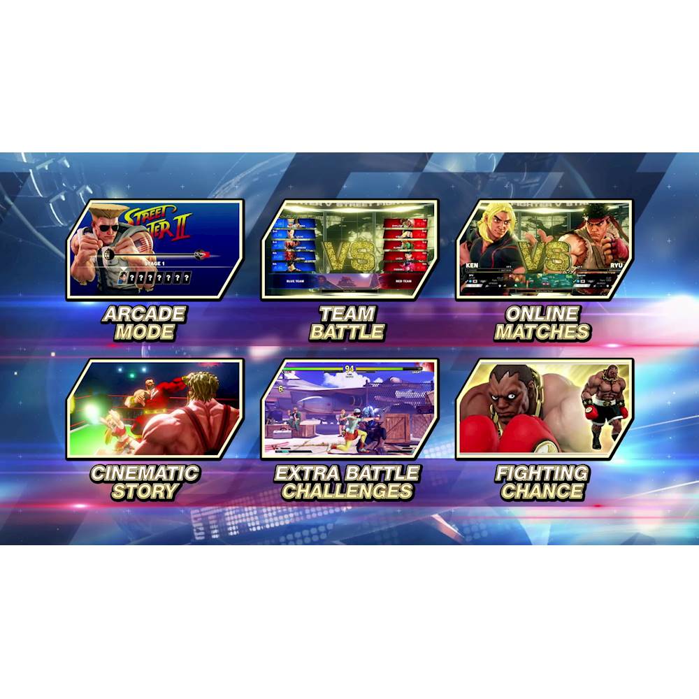 Street Fighter V Champion Edition - PlayStation 4 : : DVD e  Blu-ray