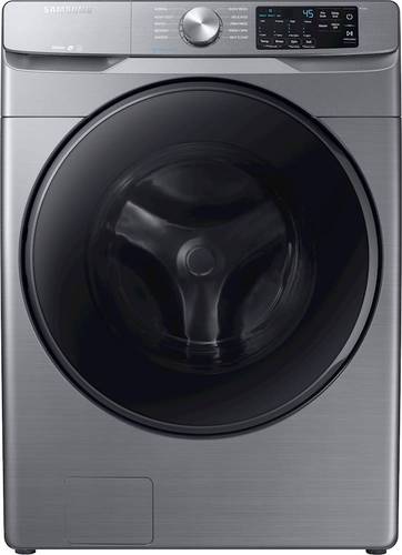 Samsung - 4.5 Cu. Ft. 10-Cycle High-Efficiency Front-Loading Washer with Steam - Platinum was $899.99 now $629.99 (30.0% off)