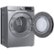Alt View Zoom 12. Samsung - 7.5 Cu. Ft. Stackable Electric Dryer with Steam and Sensor Dry - Platinum.