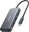 Anker - 4-in-1 USB Type-C Hub - Black-Front_Standard