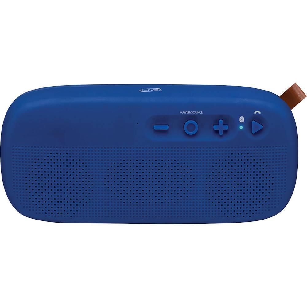 Alt View 1. iLive - ISBW249 Portable Bluetooth Speaker - Blue.