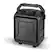 Front. iLive - Portable Wireless Tailgate Speaker - Black.