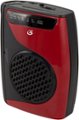 Angle Zoom. GPX - Cassette Player with AM/FM Radio - Black/Red.