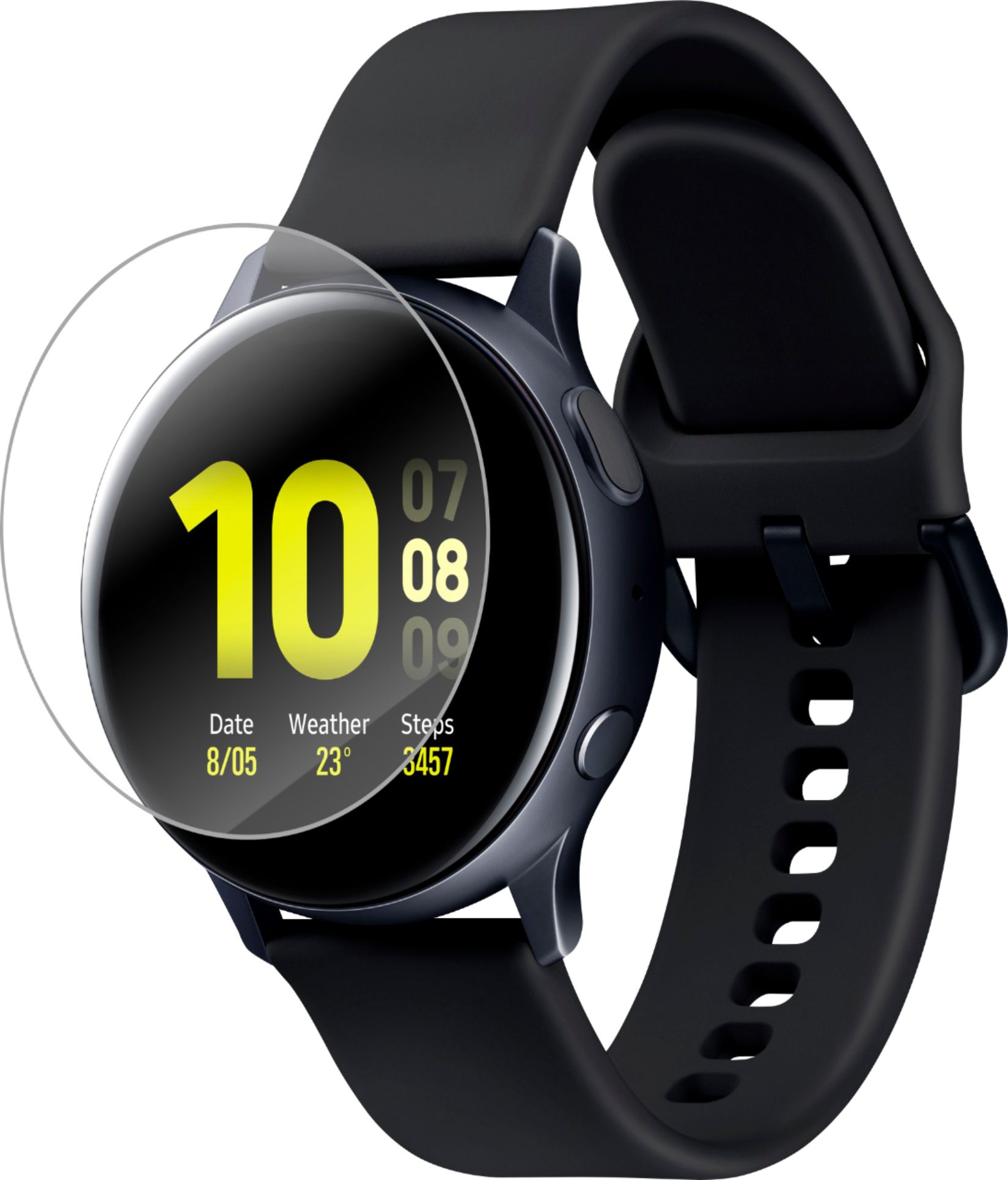 ZAGG InvisibleShield Ultra Clear Screen Protector for Samsung Galaxy Watch Active 40mm Clear 