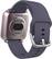 Back. iConnect by Timex - Active Smartwatch 37mm Resin - Purple/Rose Gold.