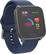 Angle. iConnect by Timex - Active Smartwatch 37mm Resin - Blue/Gunmetal.