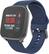Front. iConnect by Timex - Active Smartwatch 37mm Resin - Blue/Gunmetal.