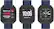Alt View 15. iConnect by Timex - Active Smartwatch 37mm Resin - Blue/Gunmetal.